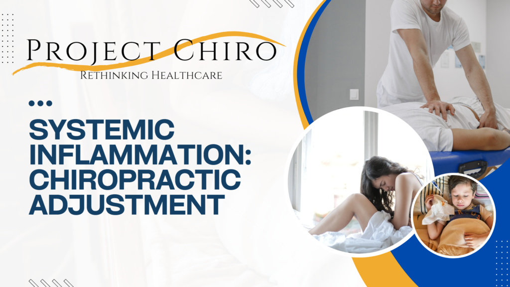 Project Chiro ProjectChiro Chiropractic Systemic Inflammation Chiropractic adjustment Holistic Health Health and wellness